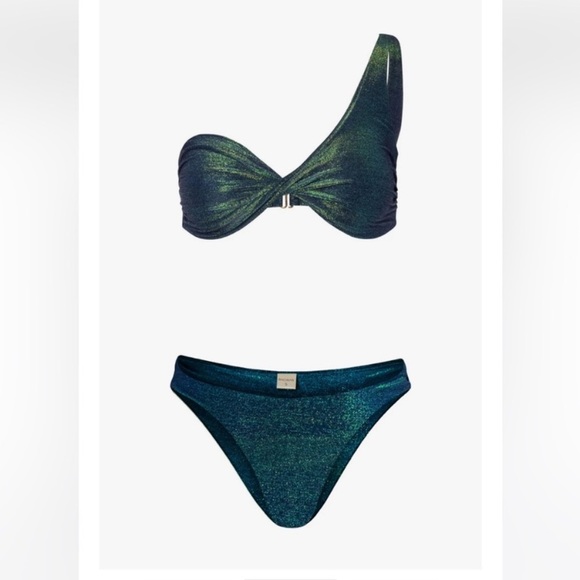 New! Baobab Ola bikini top in boreal sparkle shimmer 24321 - Picture 5 of 12